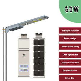 iluminazioni pubbliche alimentate solari all'aperto di 60W LED con la batteria insita ed il pannello