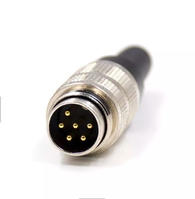 Din Ret Control Cable AISG DB9 Connector IP68 M16 PCB Panel Mount Solder Type