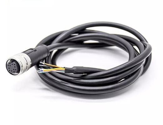 Din Ret Control Cable AISG DB9 Connector IP68 M16 PCB Panel Mount Solder Type
