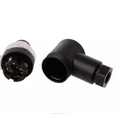 IP68 AISG DB9 Connector  , 8 Pin Round Connector PCB Panel Mount Solder Type