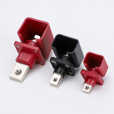 RT Series Industrial Terminal Square Battery Connectors With 150A/200A/300A Red/Black Positive & Negative Poles