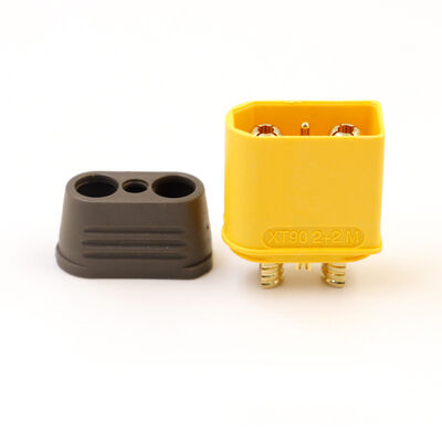 2+2 Hybrid 60A Higher Current XT90 Series Connector For Heavy-Lift Drones And Power Chargers