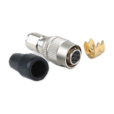 HR10A-10P-12S 12-Pin Female Circular Connector Push-Pull Plug for Industrial Camera & Medical Equipment
