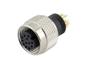 DIN 6 PIN M16 waterproof connector Male Female Shielded Crimp Circular AISG Cable