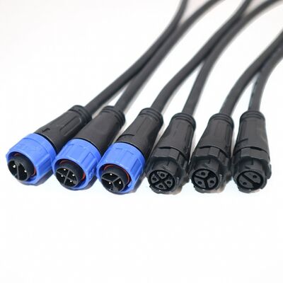 IP67 connettore circolare a blocco rapido impermeabile 2 ′5 pin 8 ′15A per moto elettrica