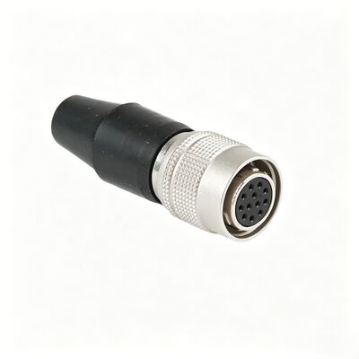 Connettore circolare femmina push-pull a 12 pin HR10A-10P-12S per telecamere industriali e apparecchiature mediche