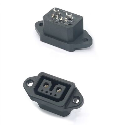 Connettore di ricarica LEV impermeabile da 40 A 500 V con presa di segnale a 2+4 pin | RitianLink
