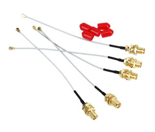 Maschio di IPEX U.FL al connettore femminile Jumper Pigtail Cable coassiale di radiofrequenza di SMA