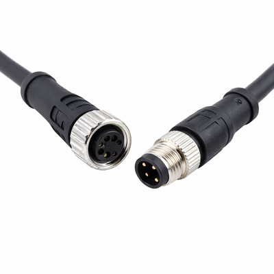 M8 Circolare 2-5PIN maschio e femmina IP67 Sensore a codifica A impermeabile